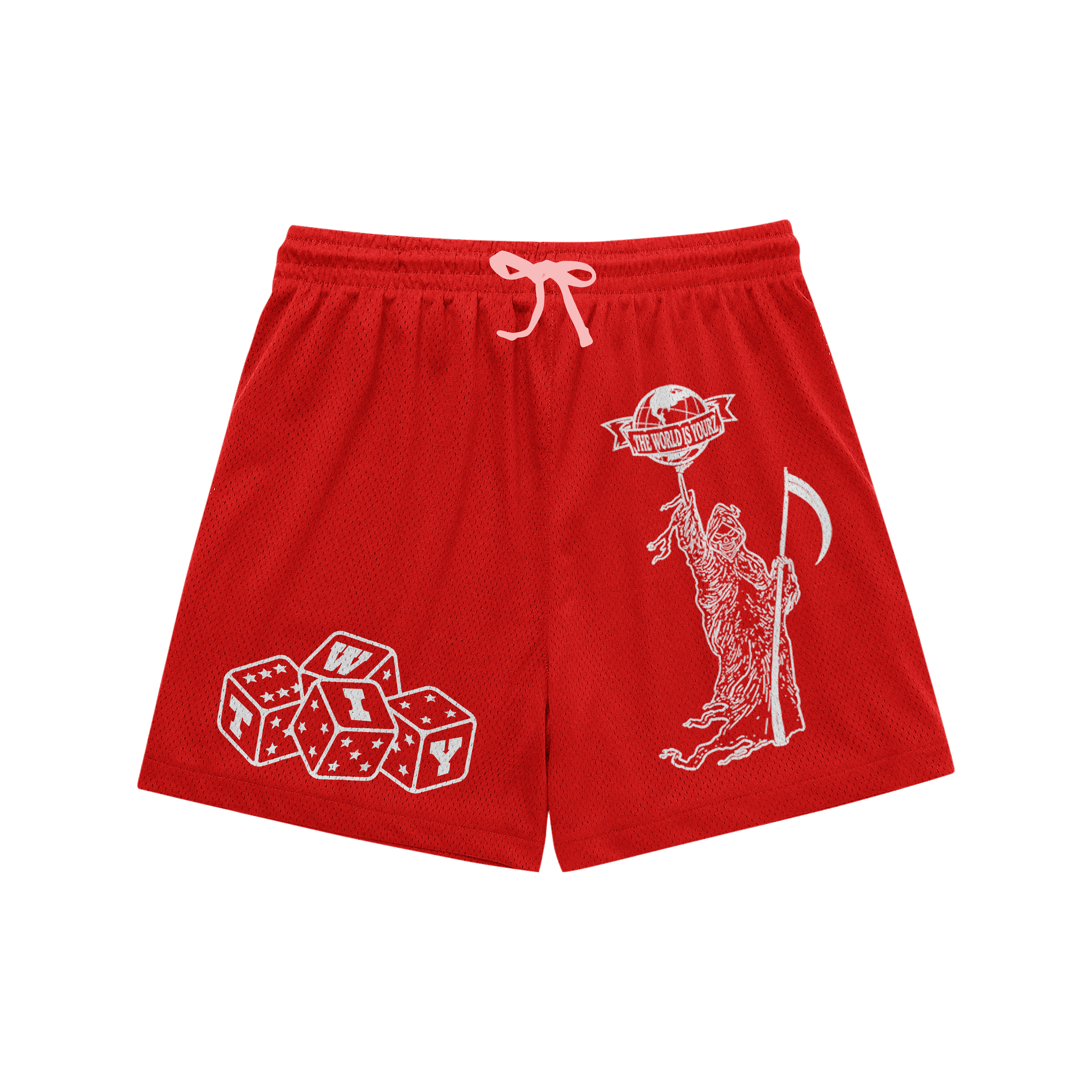 Roll The Dice Mesh Shorts